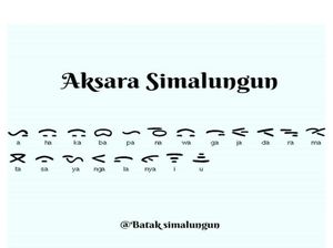 19 Aksara Bahasa Simalungun Beserta 8 Tanda Bacanya