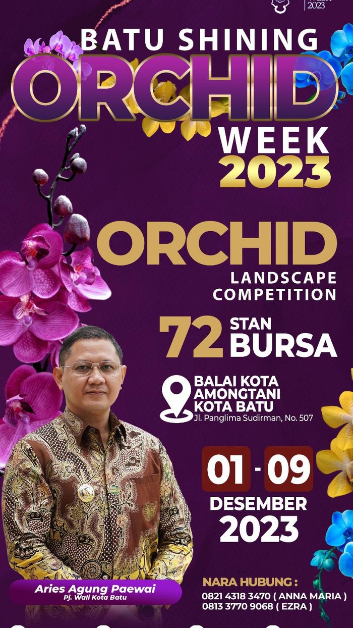 Batu Shining Orchid Week Kota Batu