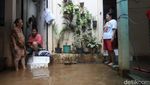 Bersih-bersih Sisa Banjir, Warga Kebon Pala Temukan Ular
