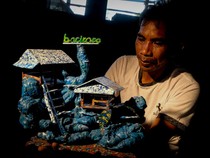 Visioner! Pria di Likupang Sulap Sampah Jadi Kerajinan Tangan Cantik