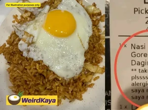 Pesan Dramatis Pelanggan yang Paranoid Makan Sayur