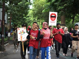 Pemkab & KPA Klaten Gelar Jalan Sehat untuk Peringati Hari AIDS Sedunia