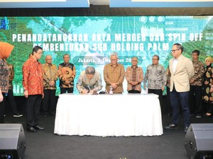 Resmi! Holding PTPN Merger 13 Perusahaan Jadi PalmCo dan SupportingCo