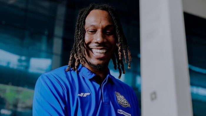 Jarred Shaw, pemain asing baru Satria Muda di IBL 2024.