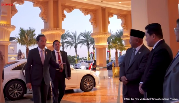 Jokowi di Dubai
