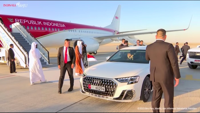 Jokowi di Dubai
