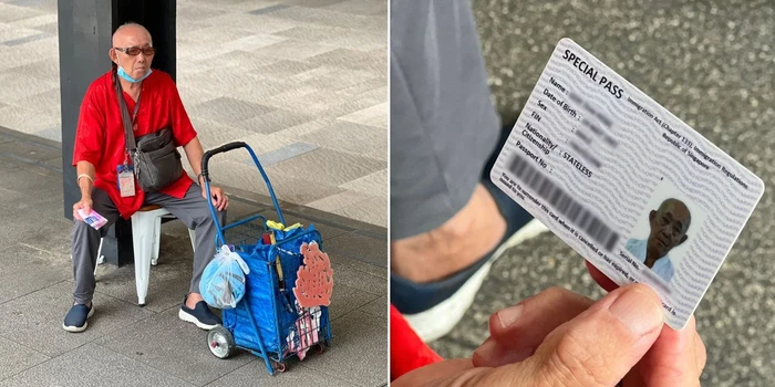 Kakek tanpa kewarganegaraan di Singapura