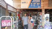 Perkenalkan Mujiono, seorang agen BRILink yang dijadikan mitra UMi di Kampung (desa) Isano Mbias, Distrik Tanah Miring, Kabupaten Merauke, Papua Selatan.