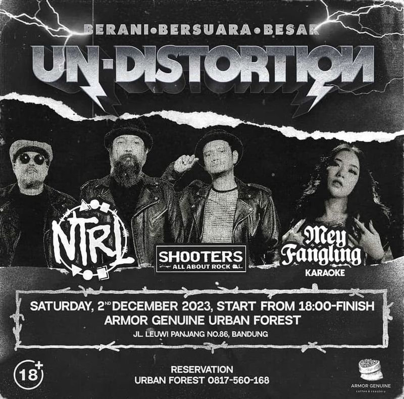 Konser di Bandung Desember 2023.