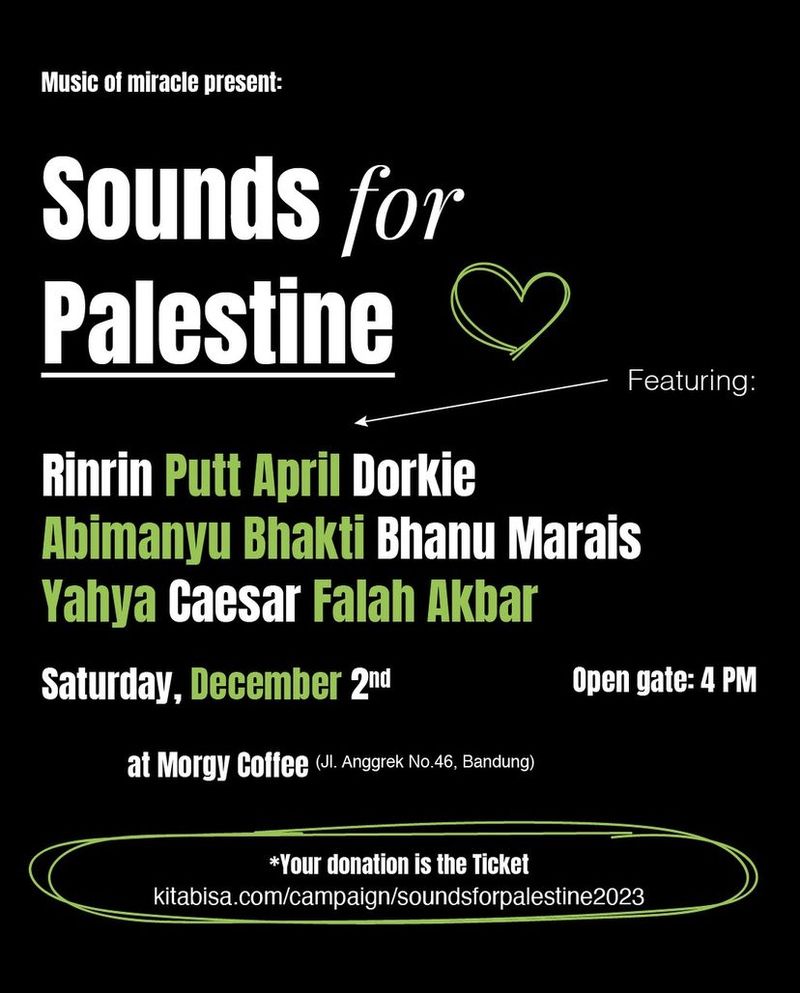 Konser di Bandung Desember 2023.