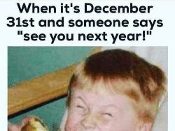 Meme Kaget: Lah, Udah Desember Aja!