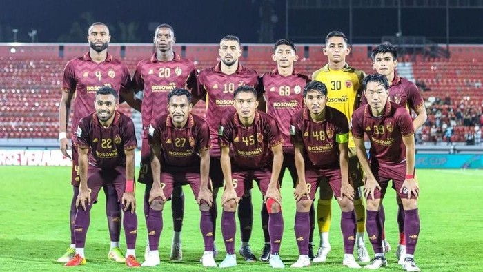 Line up PSM Makassar di AFC Cup 2023/2024.