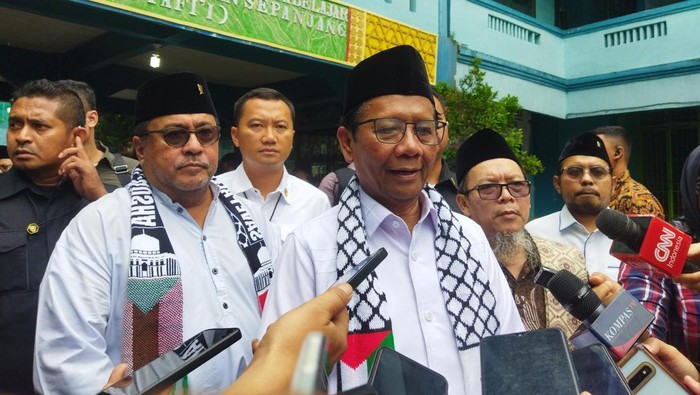 Mahfud Md di Pandeglang (Dok Aris Rivaldo/detikcom).