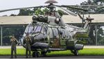 Momen Prabowo Serahkan 8 Helikopter H225M ke TNI AU