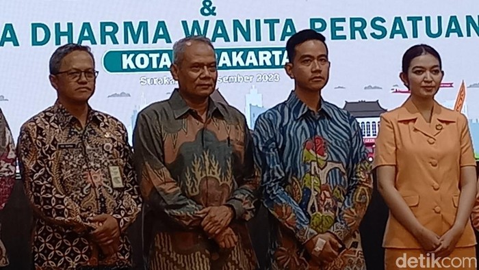 Pelantikan Sekda Kota Solo Budi Murtono, Jumat (1/12/2023).