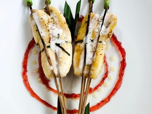Perawan Kenes, Pisang Panggang Dijepit Bambu Favorit Raja Jogja
