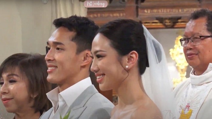 pernikahan Jonatan Christie dan Shanju eks JKT48