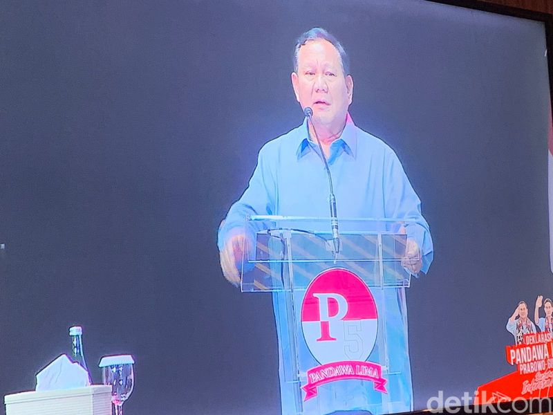 Prabowo Subianto. (Mulia Budi/detikcom)