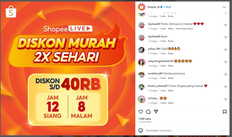 Promo Shopee