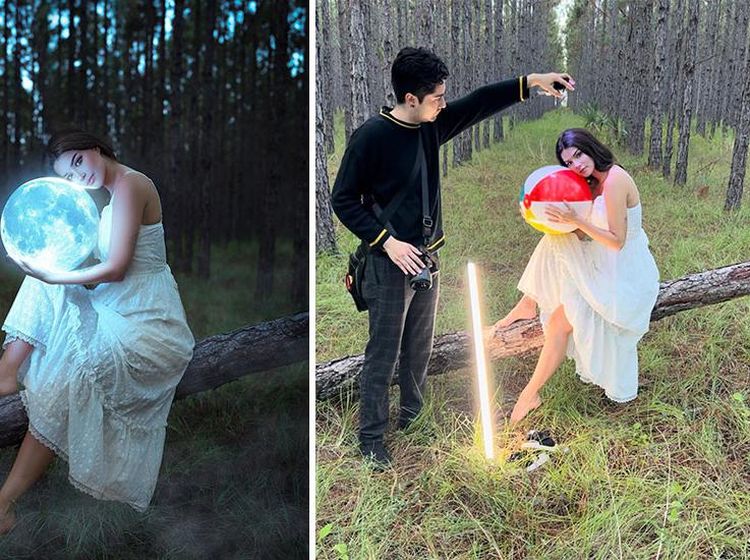 Perbandingan Foto Jadi Vs Proses Pemotretan Bikin Melotot