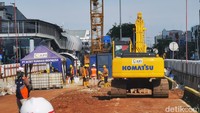 LRT Jakarta fase 1B merupakan proyek perpanjangan rute dari lintasan Kelapa Gading-Velodrome 5,8 km yang telah beroperasi sejak 2019. Foto: Eduardo Simorangkir