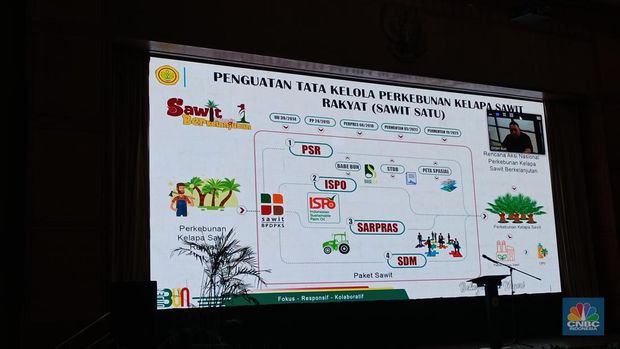 Tabel paparan Kementerian Pertanian (CNBC Indonesia/Martyasari Rizky)