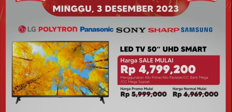 Transmart Full Day Sale Minggu 3 Desember