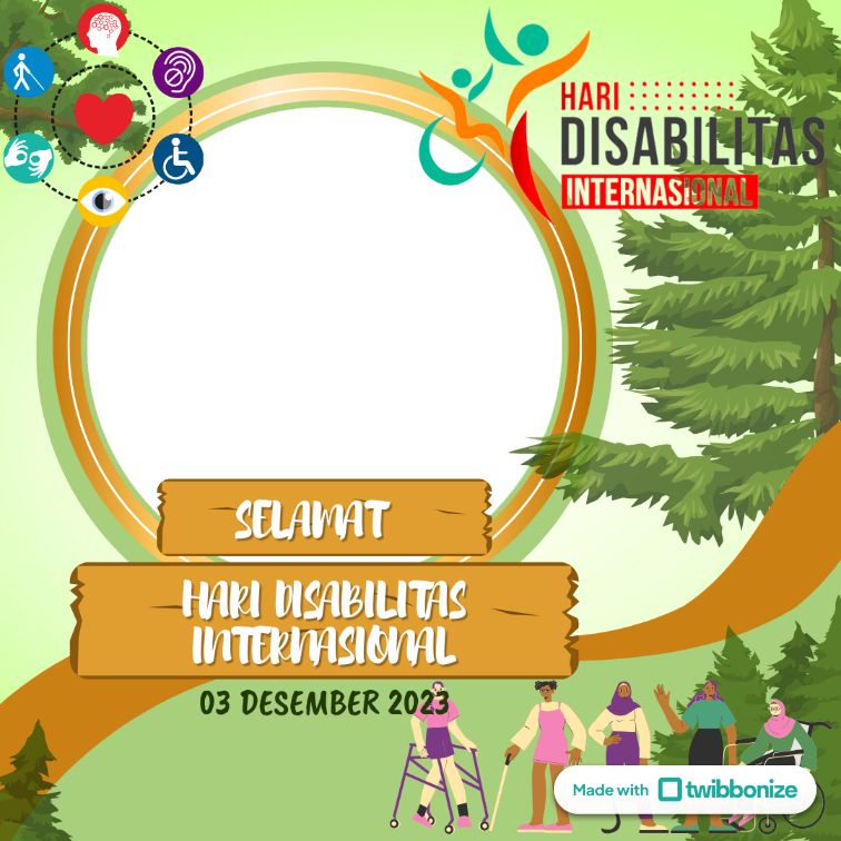 Twibbon Hari Disabilitas Internasional 2023