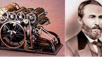 William Bullock adalah seorang penemu Amerika yang perbaikannya pada mesin cetak rotari Richard March Hoe membantu merevolusi industri percetakan karena kecepatan dan efisiensi luar biasa. Sayang, hanya beberapa tahun setelah penemuannya, Bullock tak sengaja terbunuh web rotary press miliknya. Saat menyetel, dia menendang sabuk penggerak pada katrol dan kakinya remuk. Dia menderita gangren dan meninggal selama operasi amputasi kaki di tahun 1867. Foto: 25List