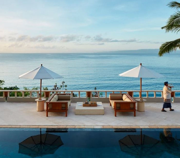 Amankila, sebuah resort mewah yang terletak di Karangasem, Bali, disebut-sebut menjadi lokasi pernikahan Bunga Citra Lestari alias BCL dan Tiko Aryawardhana. (Foto: aman.com)