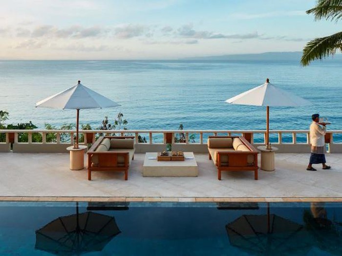 Amankila, sebuah resort mewah yang terletak di Karangasem, Bali, disebut-sebut menjadi lokasi pernikahan Bunga Citra Lestari alias BCL dan Tiko Aryawardhana. (Foto: aman.com)
