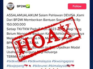 Beredar Bansos Rp 150 Juta untuk Pekerja Migran, BP2MI Pastikan Hoax