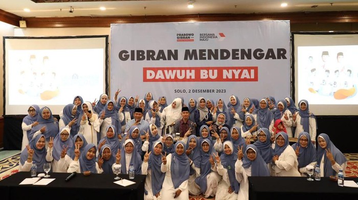 Gibran temui nyai se-Jateng.