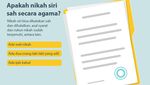 Syarat Nikah Siri, Tata Cara, Beserta Hukumnya dalam Agama Islam