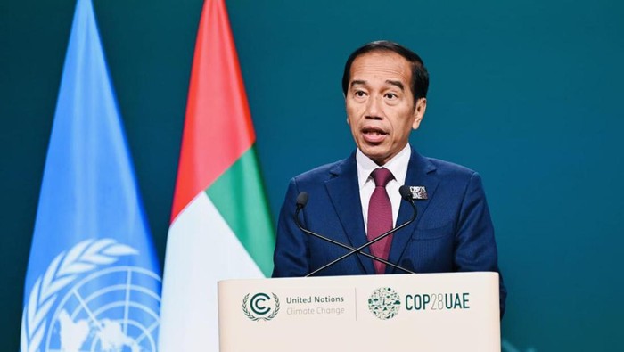 Jokowi di KTT COP28 (Foto: Laily Rachev - Biro Pers Sekretariat Presiden)