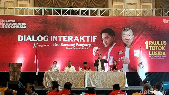 Kaesang di Surabaya