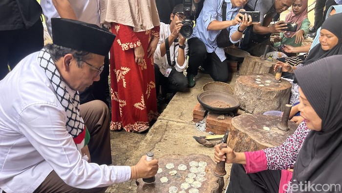 Mahfud Md di Pandeglang (Kadek Melda Luxiana/detikcom)