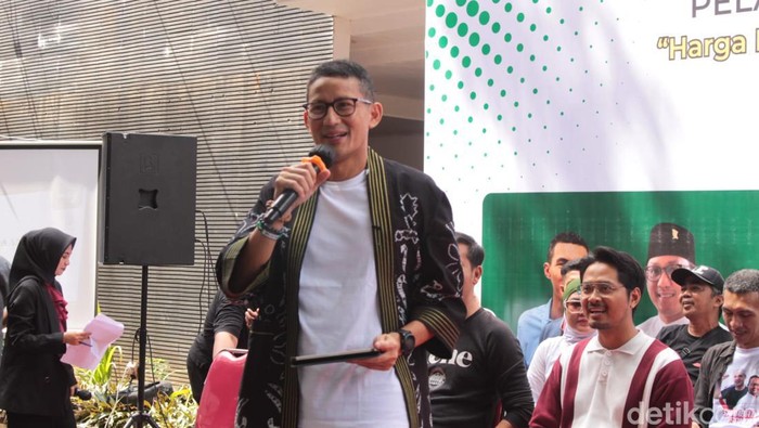 Menparekraf Sandiaga Uno.