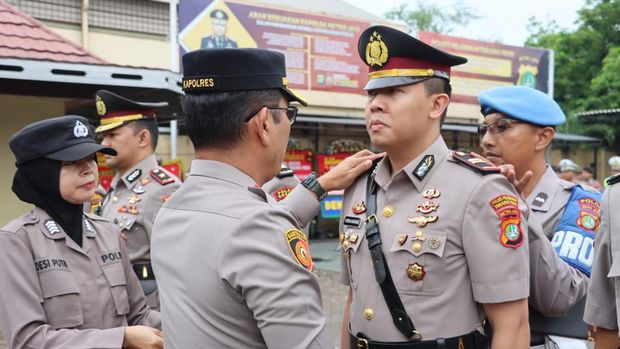 Pejabat di Polres Pelabuhan Tanjung Priok berganti. Jabatan wakapolres, Kasat Reskrim, hingga kasat resnarkoba resmi diisi pejabat baru. (dok Ist)