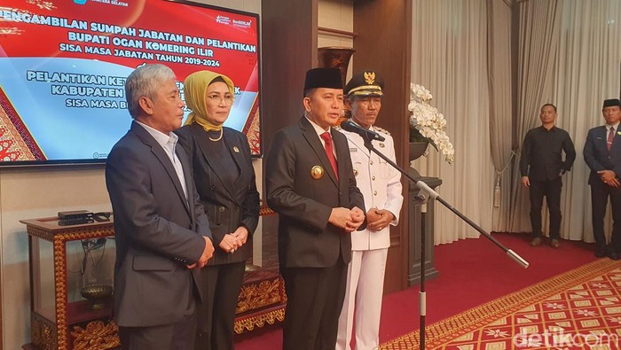 Pelantikan Bupati OKI