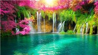 Plitvice Lakes National Park, Kroasia. (AP Photo)