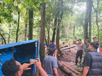 Polda Sumut Hancurkan Puluhan Gubuk Narkoba Sepanjang Medan-Berastagi