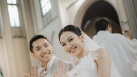 Shanju atau Shania Junianatha adalah eks member dari JKT48. Akhirnya Shanju dan Jonatan Christie menikah, momen bahagia mereka diungkapkan melalui unggahan Instagram. Foto: Instagram @shanju