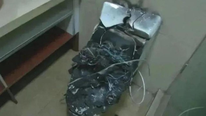 Toilet terbakar saat sedang dipakai
