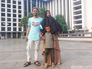 Cerita Warga Karanganyar Ajak Anak-Istri ke Jakarta Ikut Munajat 212