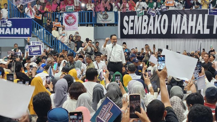 Anies kampanye di Deli Serdang (Adrial/detikcom)