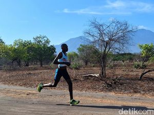 Balu-RUN 10K 2023 TN Baluran, Pelari Kenya: Berasa Lari di Kampung Halaman