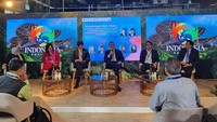 Dalam rangkaian agenda COP28 di Dubai Direktur Utama Pertamina International Shipping Yoki Firnandi mengungkapkan penggunaan bahan bakar yang lebih ramah lingkungan bisa menjadi salah satu cara untuk menurunkan emisi - Foto: Dok. Pertamina International Shipping