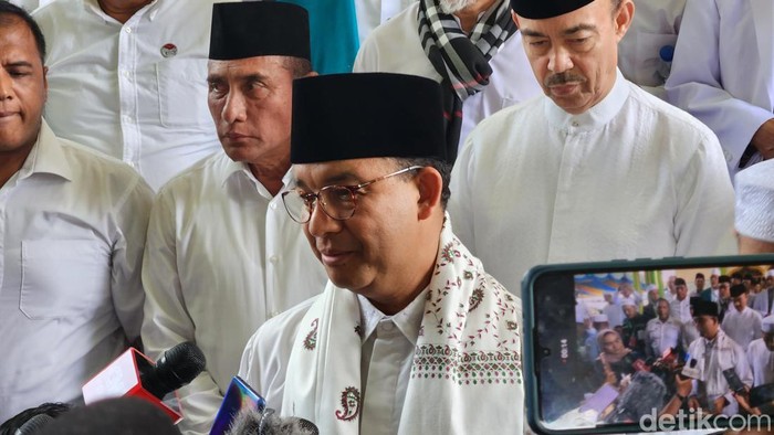 Capres nomor urut 1 Anies Baswedan (Adrial/detikcom).
