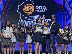 Aksi Cewek Idolamu di Final RRQ Mabar School Ambassador Season 2